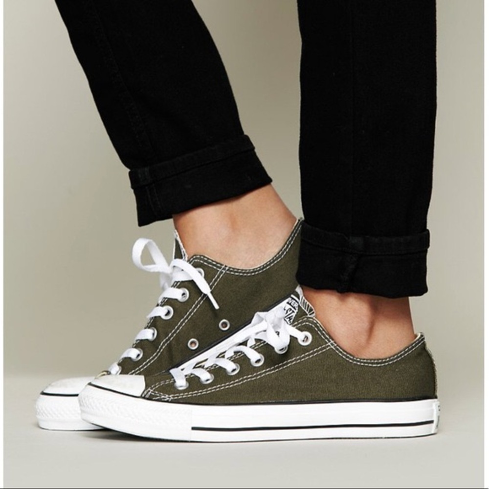 Olive Green Converse